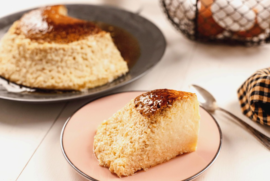 Flan de huevo sin horno
