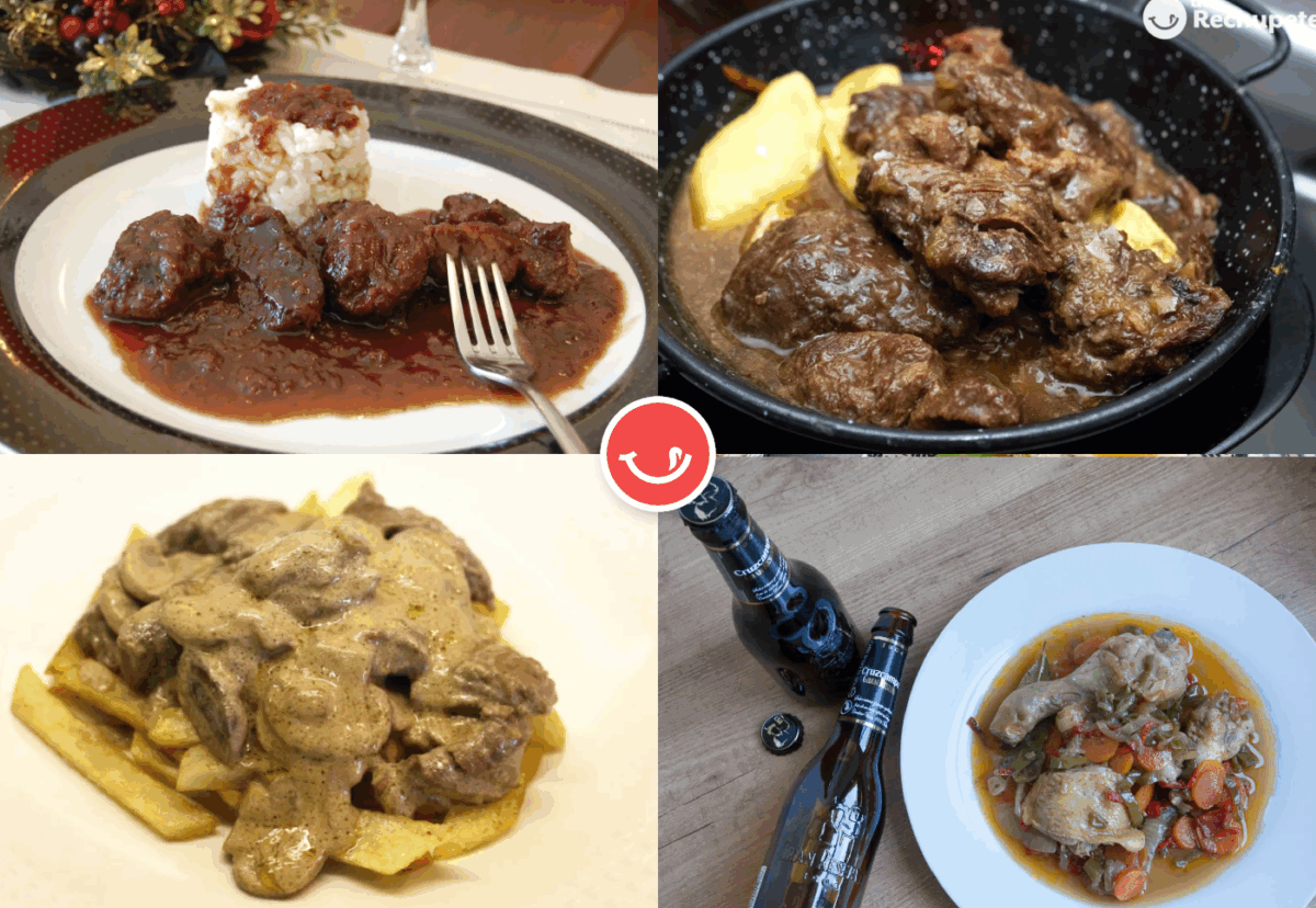 Más de  recetas de guisos y estofados de carne
