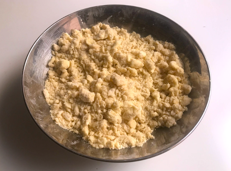 Pasteles de manzana estilo crumble