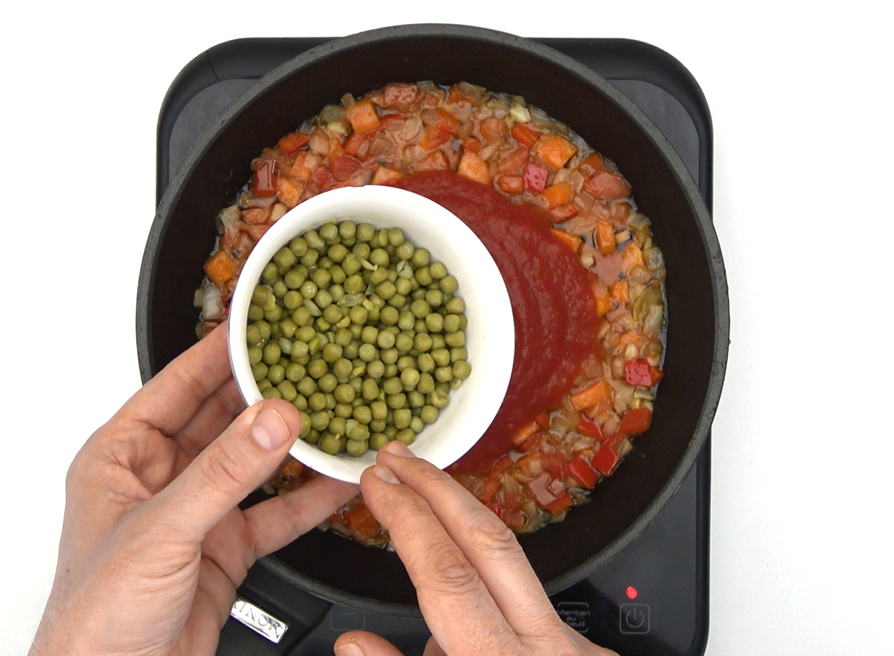 Arroz a la jardinera