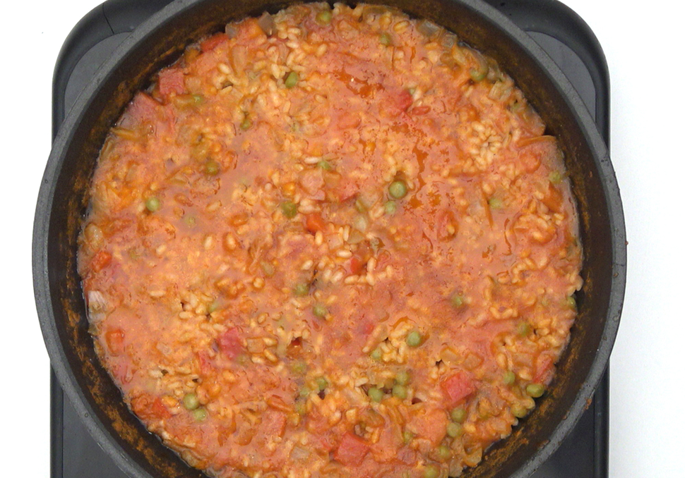 Arroz a la jardinera