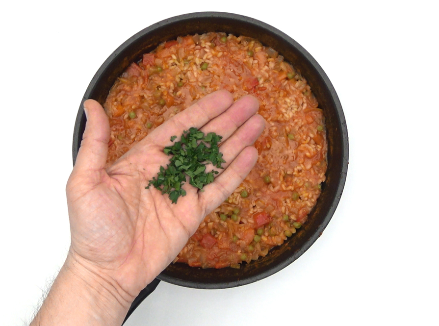Arroz a la jardinera
