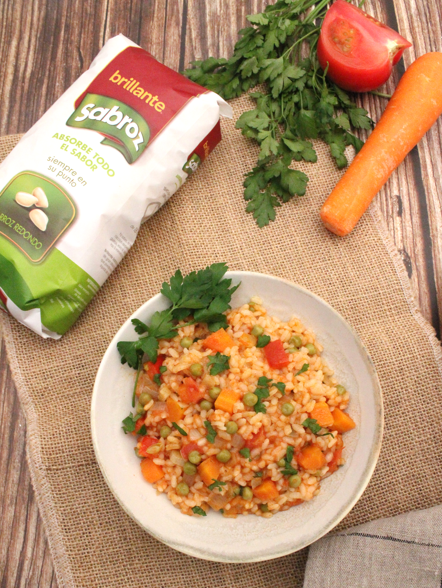 Arroz a la jardinera