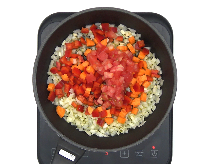Arroz a la jardinera