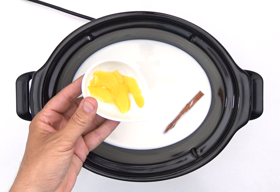 Arroz con leche en olla lenta o Crock-Pot