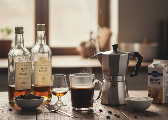 Cóctel café Royal