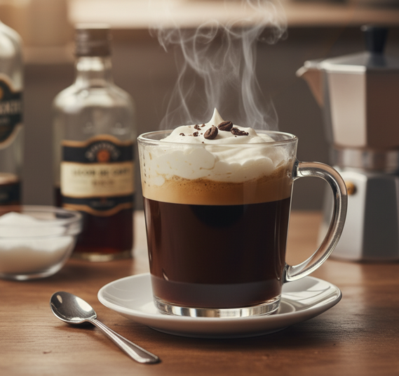 Cóctel café Royal