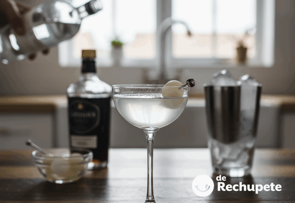 Cóctel Gibson. Y no, no es un Martini