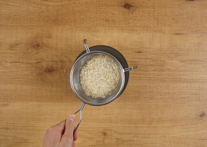 Leche de avena casera
