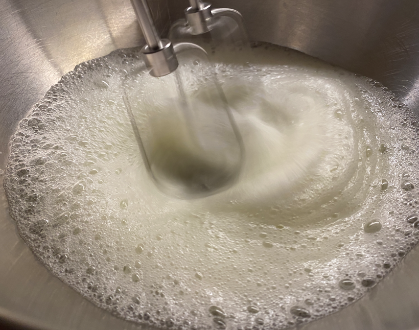 Mousse de arándanos