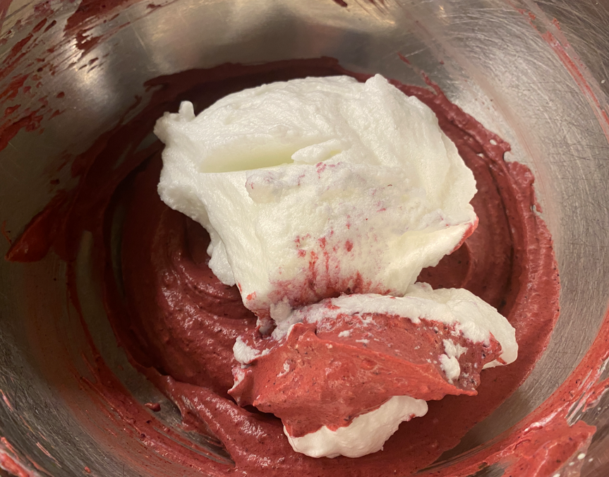 Mousse de arándanos