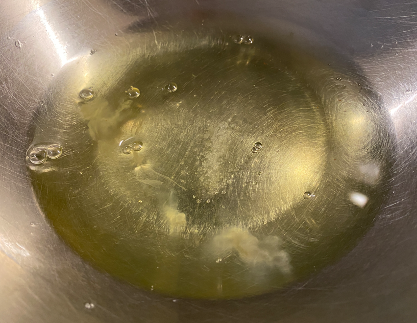 Mousse de arándanos