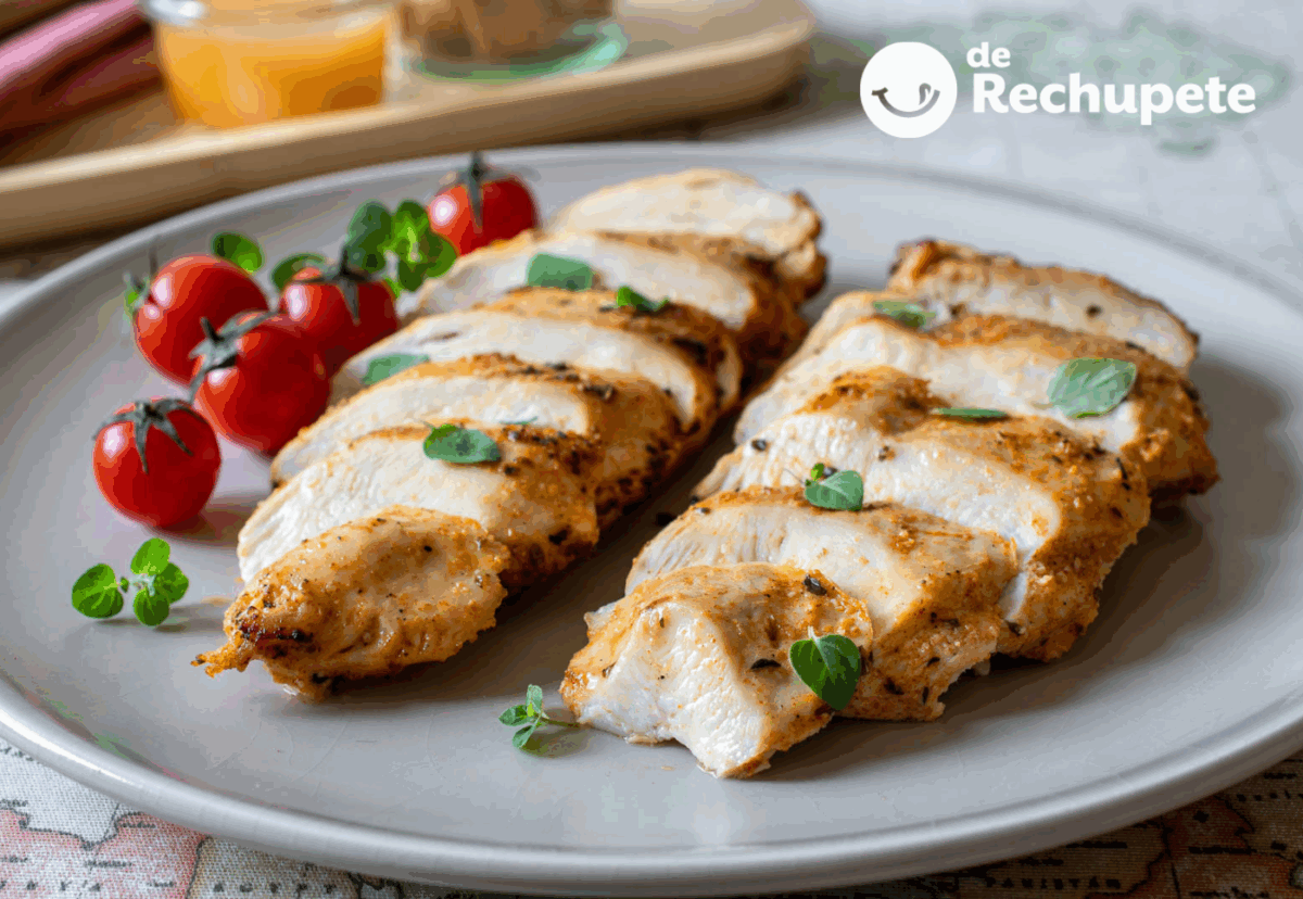 Pechugas de pollo al horno super jugosas