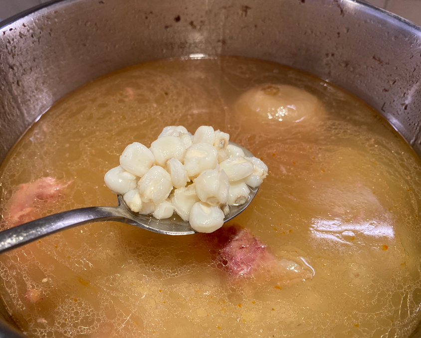 Pozole o cocido mexicano