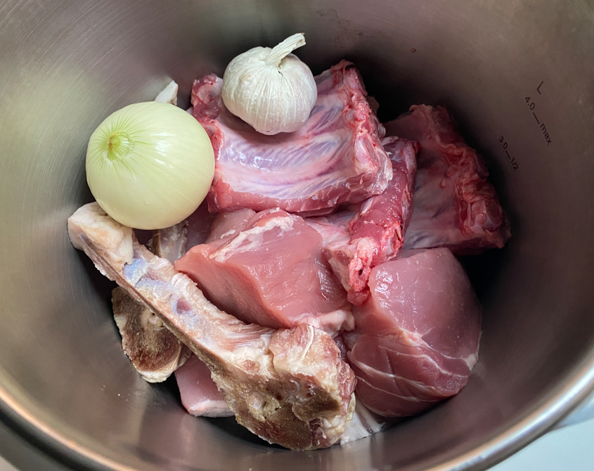 Pozole o cocido mexicano