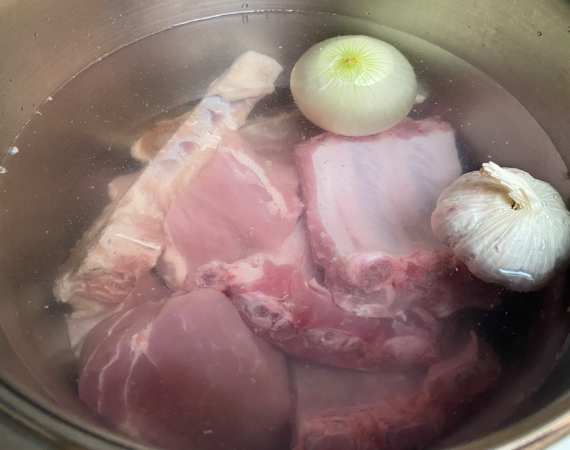 Pozole o cocido mexicano