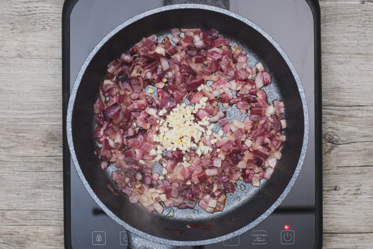 Albóndigas de arroz, espinacas y jamón paso 5