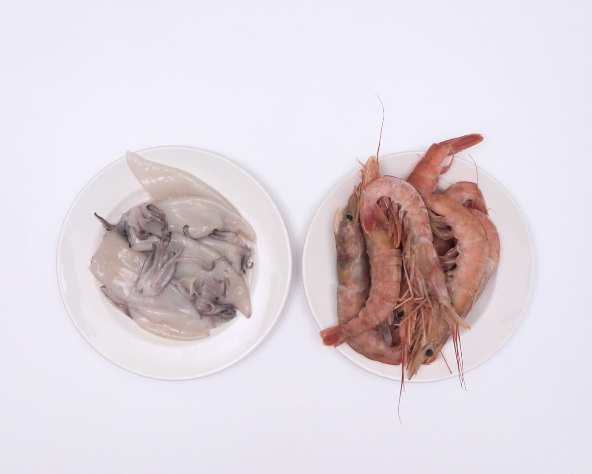 Arroz caldoso de marisco paso 1