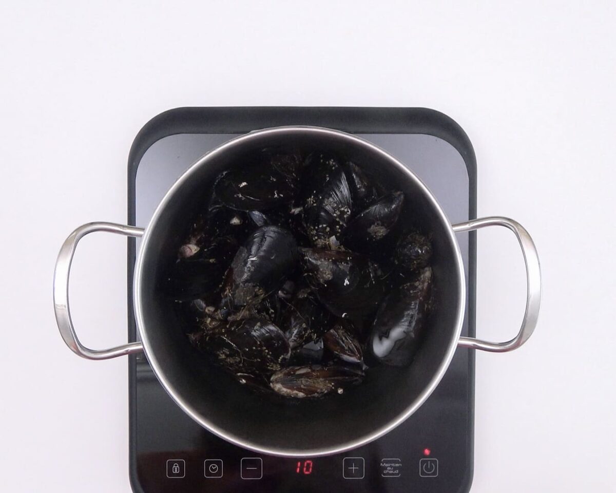Arroz caldoso de marisco paso 5