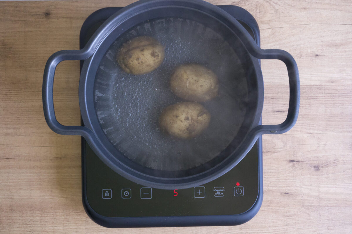 Bombas de patatas y carne paso 2
