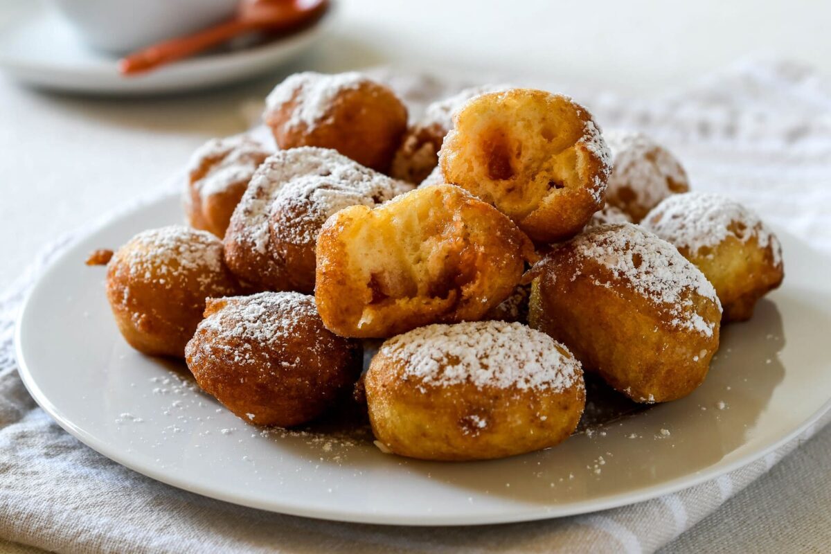 Buñuelos de membrillo paso 13