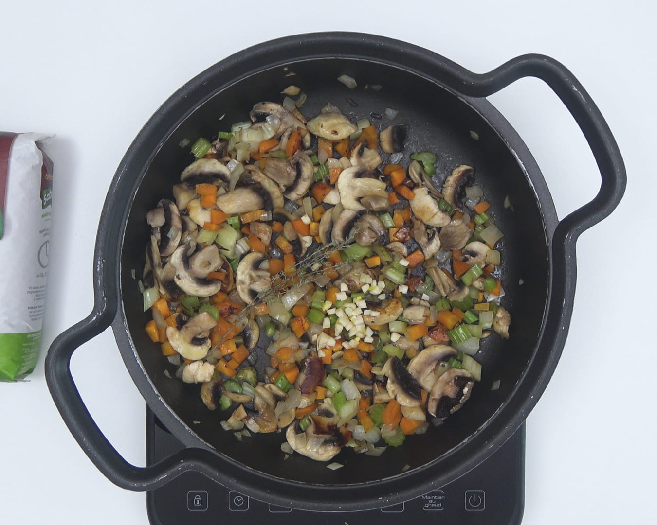 Pastel de pollo y arroz paso 14