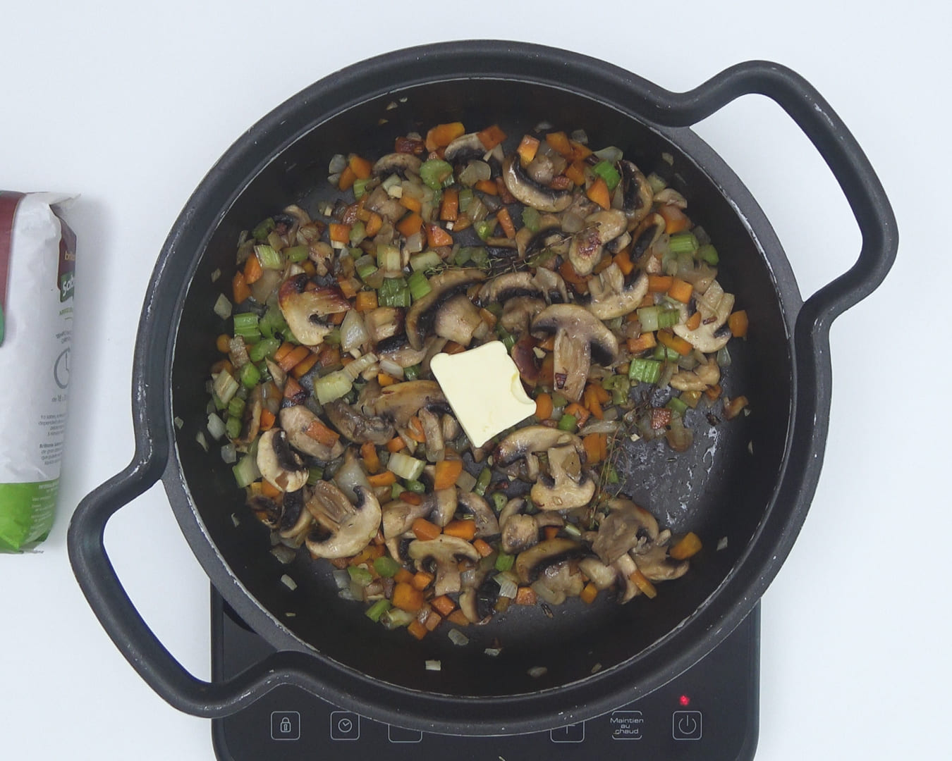 Pastel de pollo y arroz paso 15