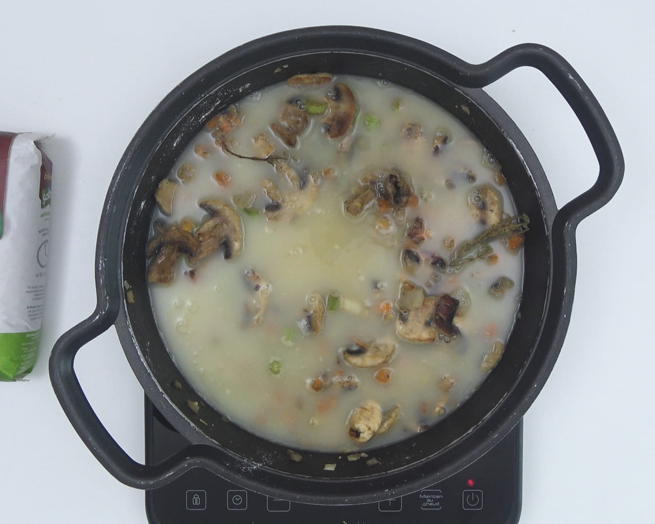 Pastel de pollo y arroz paso 19