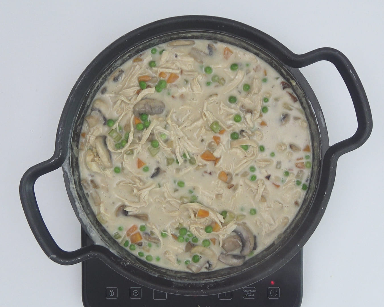 Pastel de pollo y arroz paso 26