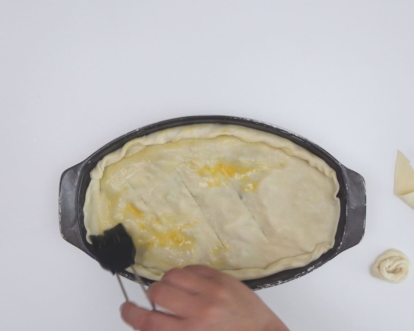 Pastel de pollo y arroz paso 31
