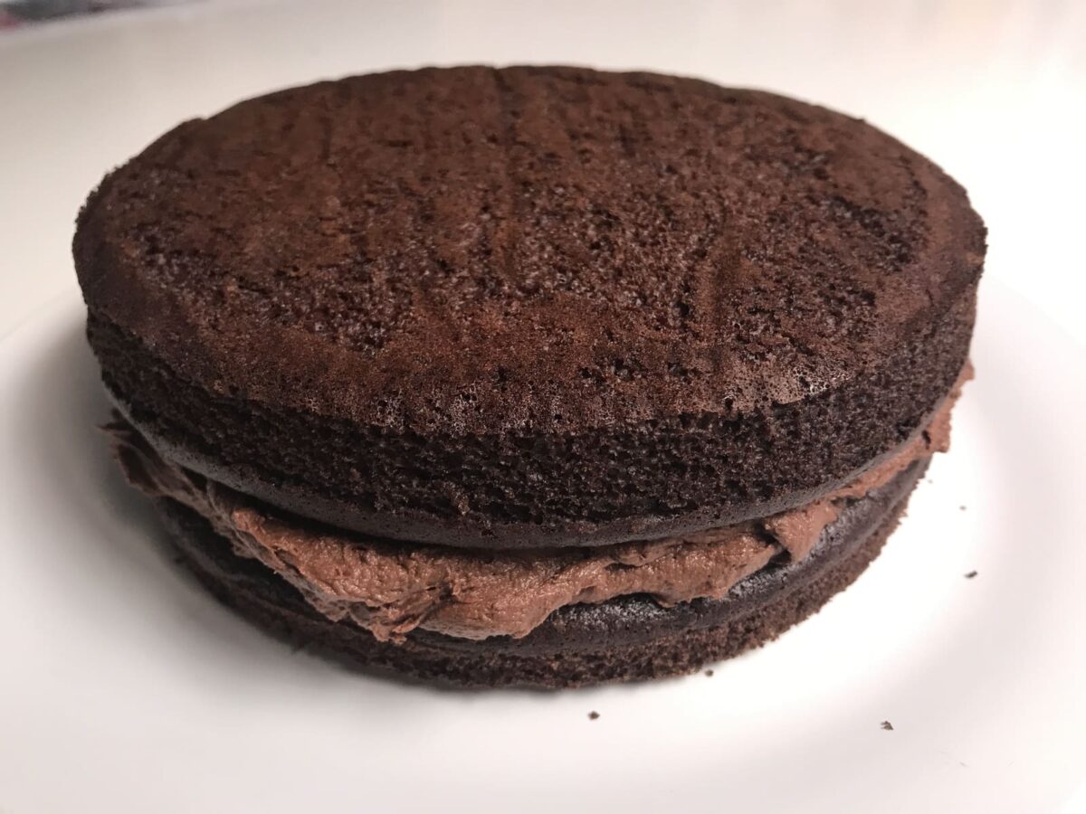 Pastel del diablo paso 16