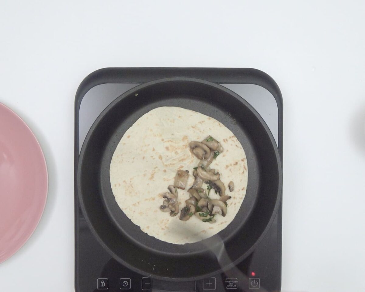 Quesadillas fáciles mexicanas paso 25