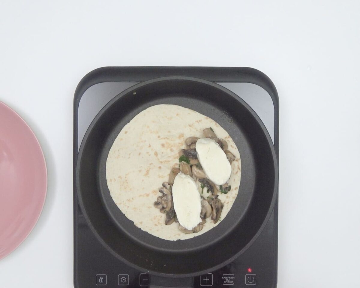 Quesadillas fáciles mexicanas paso 26
