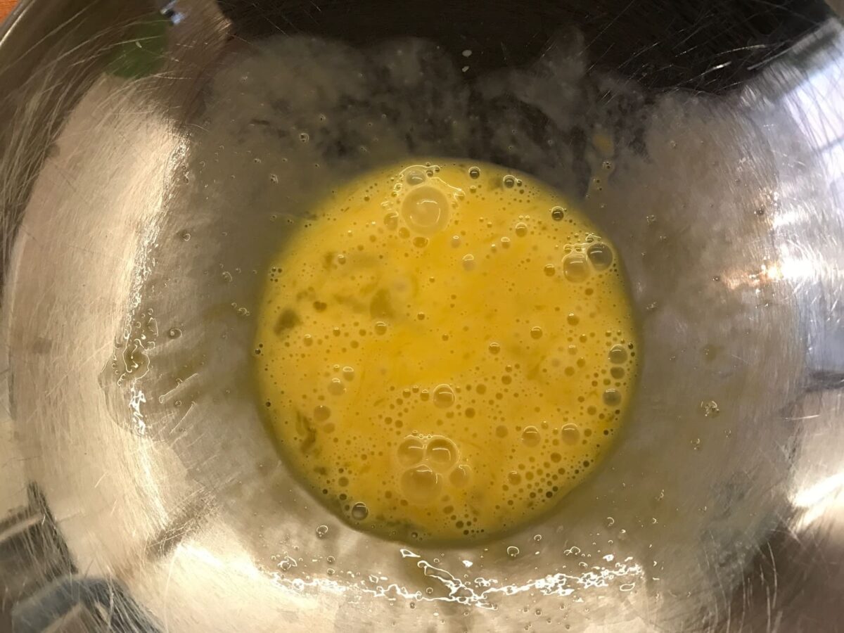Rollo de carne relleno o Roti paso 2