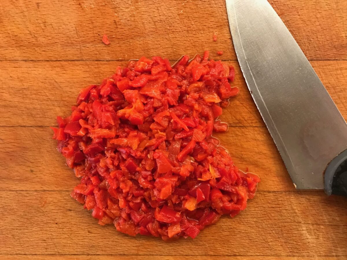 Rollo de carne relleno o Roti paso 4
