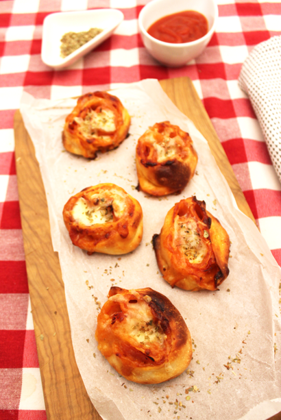 4 rollos de pizza fáciles para preparar en casa