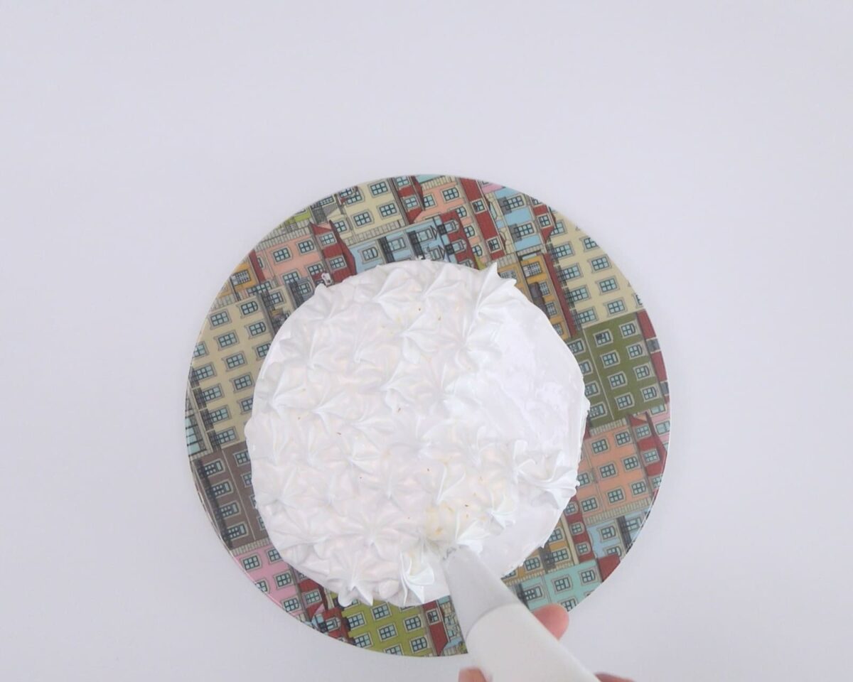 Tarta de merengue paso 44