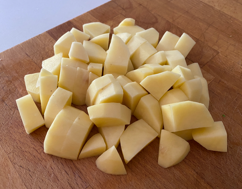 Aloo gobi o curry de coliflor y patata