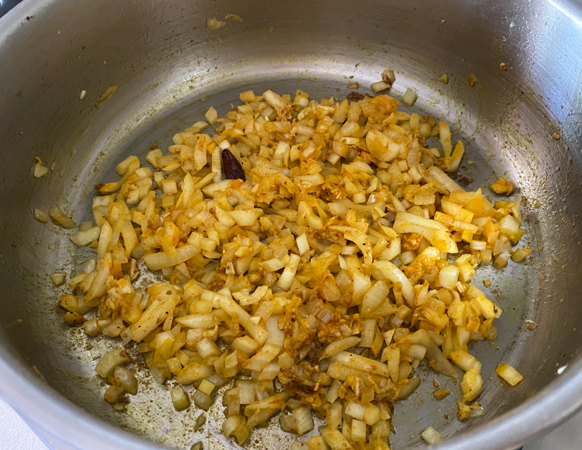 Aloo gobi o curry de coliflor y patata
