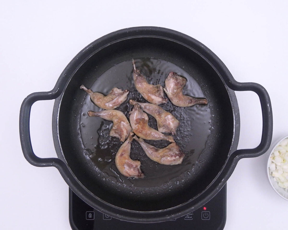 arroz con codornices paso 11