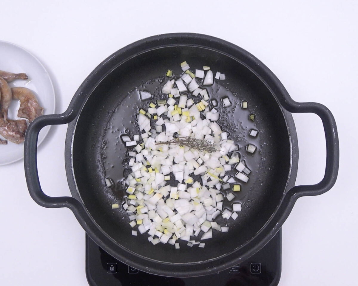 arroz con codornices paso 12