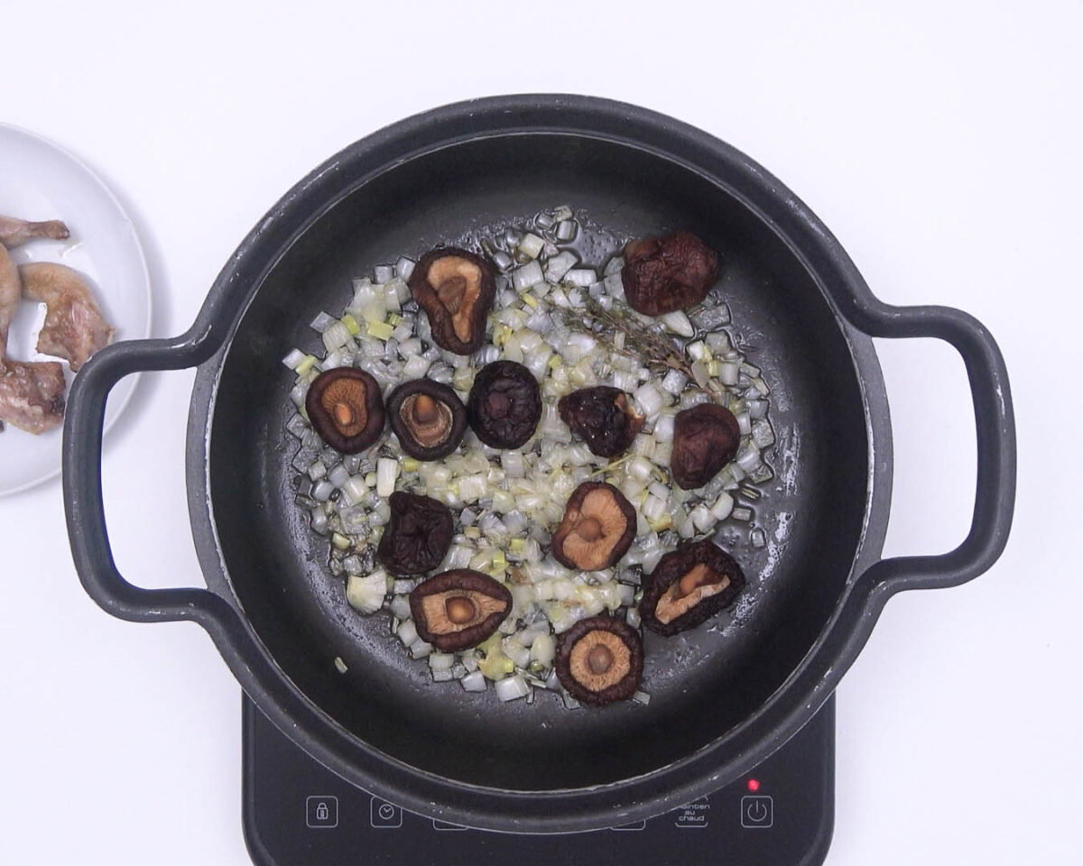 arroz con codornices paso 14