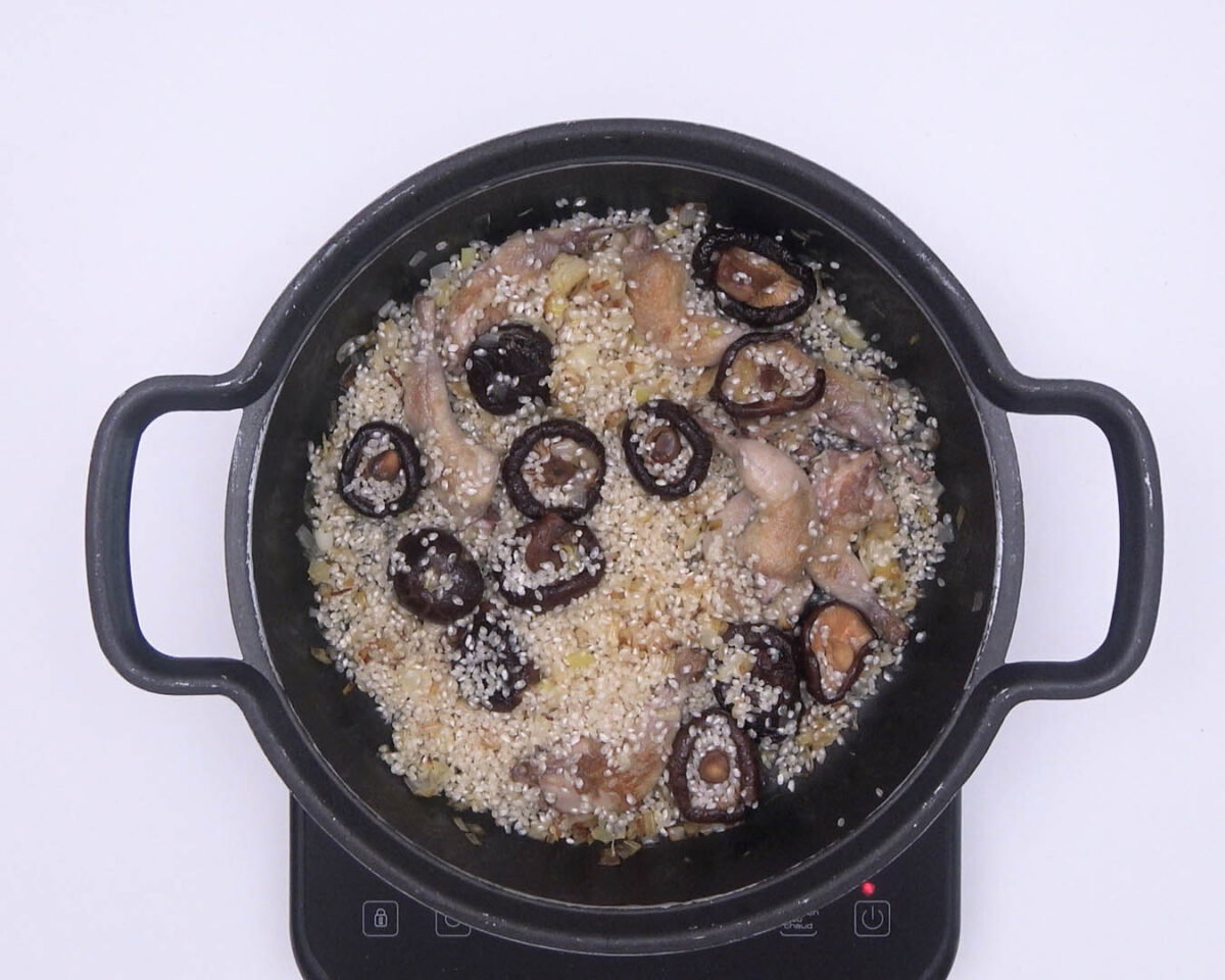 arroz con codornices paso 19