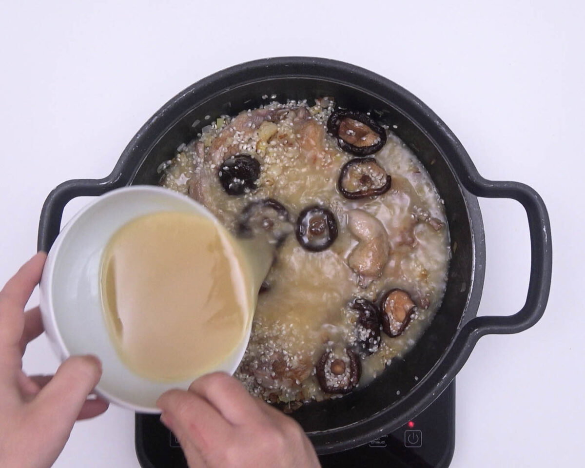 arroz con codornices paso 20