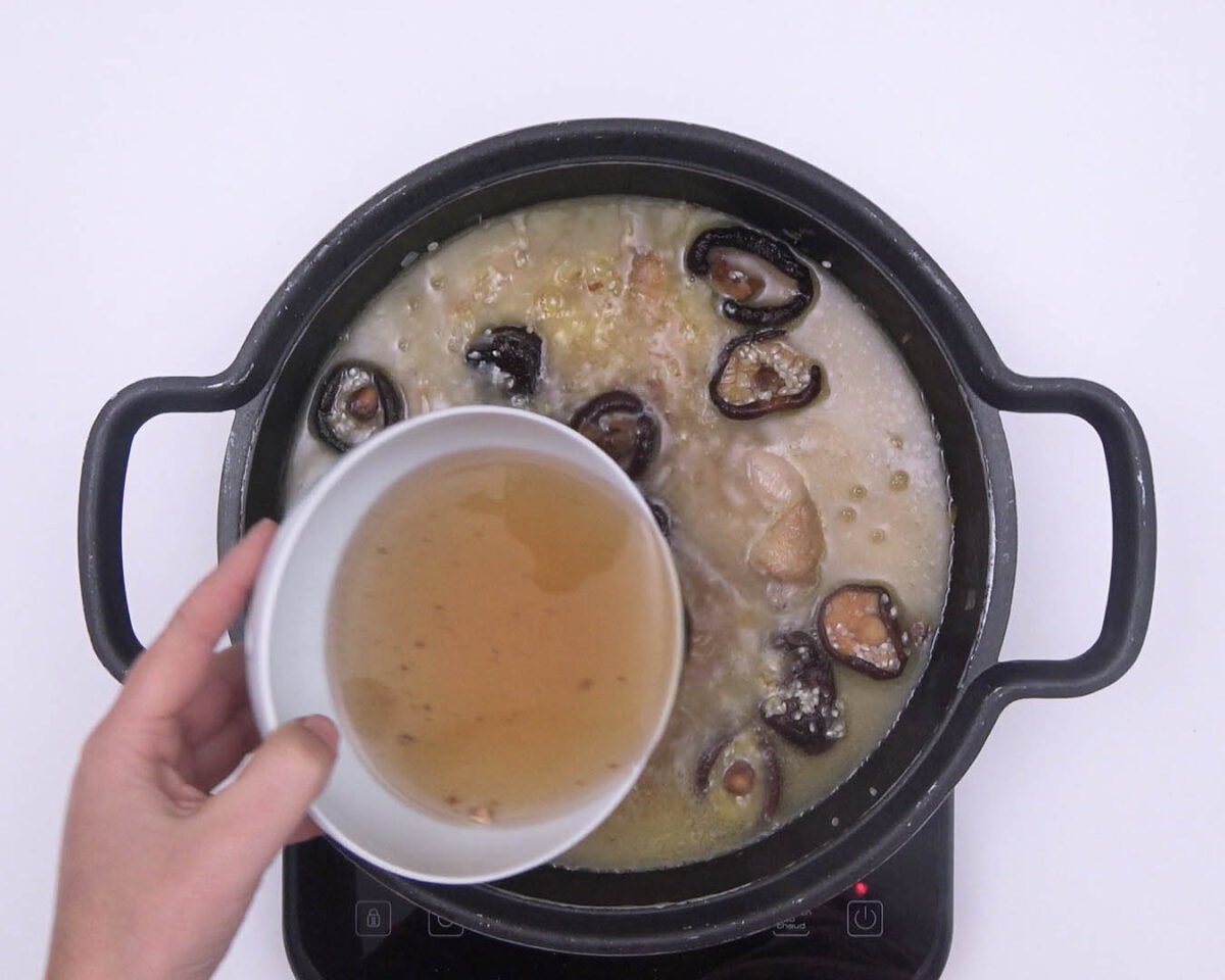 arroz con codornices paso 21
