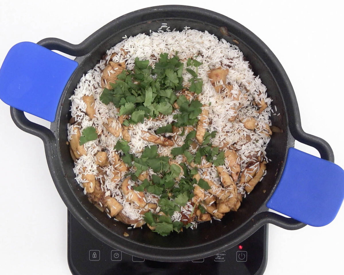 arroz pilaf con pollo paso 21