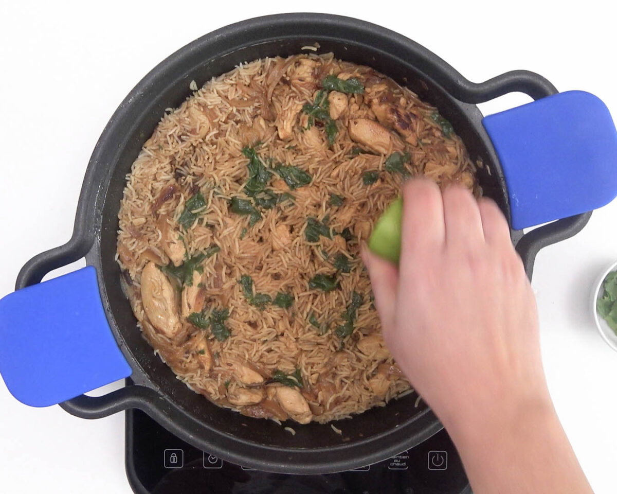 arroz pilaf con pollo paso 24