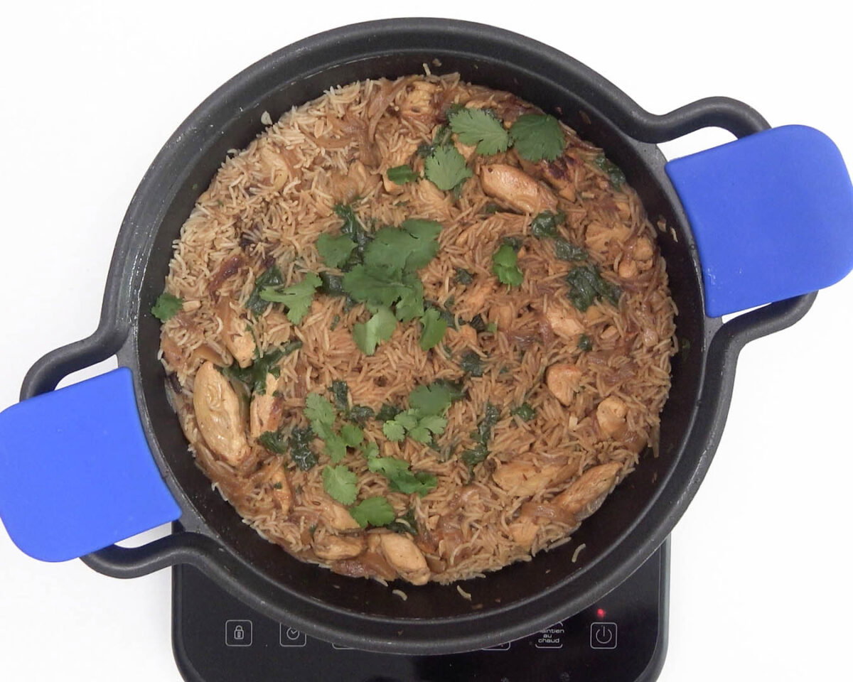 arroz pilaf con pollo paso 25