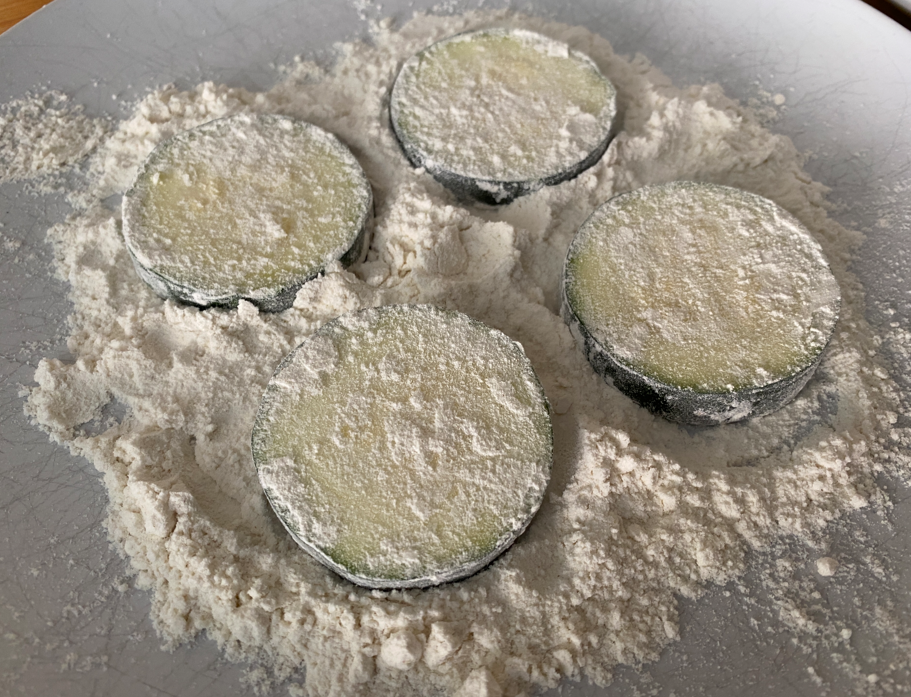 Calabacines rebozados y crujientes