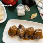 Carrilleras de cerdo al vino tinto